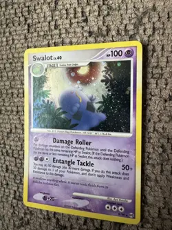 2009 Pokemon Platinum Arceus 9/99 Swalot Holo Near Mint Rare Card Vintage - Image 2