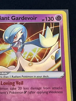 Radiant Gardevoir 069/196 - Lost Origin - Ultra Rare Holo Pokemon Card Near Mint - Image 2