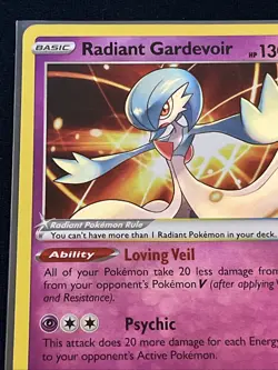Radiant Gardevoir 069/196 - Lost Origin - Ultra Rare Holo Pokemon Card Near Mint - Image 5