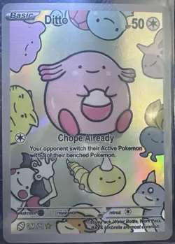 After Skool Hobby Pokemon S2 Genetic Mystery 51 Chansey Ditto Card NM-Mint - Image 1