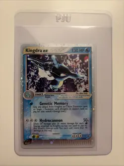 Pokemon TCG 2003 Kingdra ex Holo Card Ultra Rare 92/97 LP - Image 1
