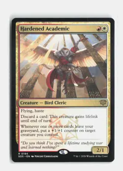 Hardened Academic 194 Secrets of Strixhaven MTG NM - Image 1
