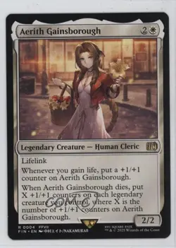 Aerith Gainsborough Foil Magic: Final Fantasy FIN #0004 - Image 1