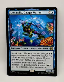 MTG Teenage Mutant Ninja Turtles Donatello, Gadget Master 0035 NM Rare - Image 1