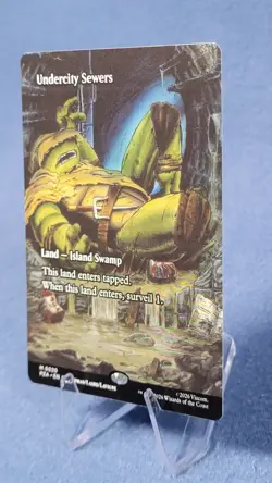 Undercity Sewers - Regular (Borderless) Teenage Mutant Ninja Turtles - Mtg * - Image 4