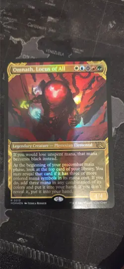 MtG Omnath, Locus of All (Showcase) Foil - Image 1