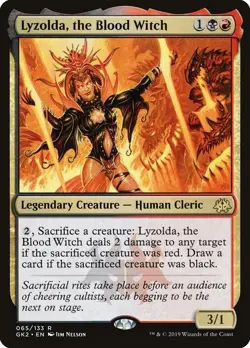 MTG Lyzolda, the Blood Witch [GK2 - 65] LP 1-5 - Image 1