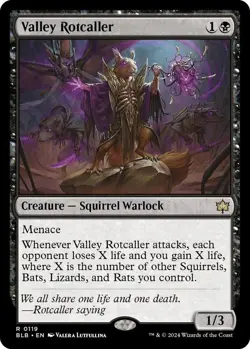 Valley Rotcaller R Bloomburrow 119 NM FOIL - Image 1