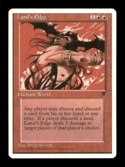 Land's Edge LP Light Play Chronicles MTG [9679] - Image 1
