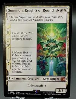 MTG Summon: Knights of Round Final Fantasy NM - Image 1