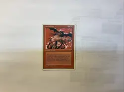 Land's Edge NM/M Chronicles Red Enchantment Mtg Magic English Regular - Image 1