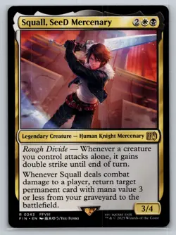 Squall, SeeD Mercenary Final Fantasy Magic: The Gathering Regular - Image 1