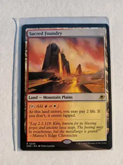 Sacred Foundry Edge of Eternities Regular MTG NM - Image 1