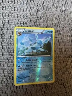2012 Pokemon Dark Explorers 30/108 Glaceon Reverse Holo MINT Rare Eeveelution - Image 3