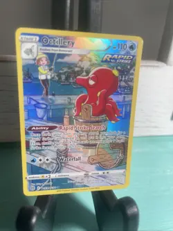 Octillery TG03/TG30 Pokemon Brilliant Stars Trainer Gallery Holo Ultra Rare - Image 2
