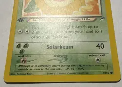 Light Sunflora 72/105 - 1st EDITION - Neo Destiny - Common - Pokemon 2002 - NM - Image 2