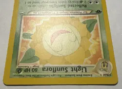 Light Sunflora 72/105 - 1st EDITION - Neo Destiny - Common - Pokemon 2002 - NM - Image 3