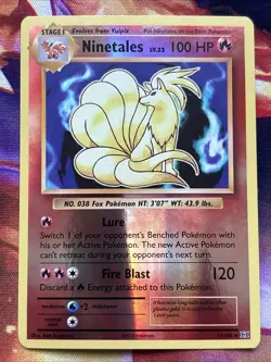 Pokemon: Ninetales 15/108 XY Evolutions Reverse Holo NM - Image 1