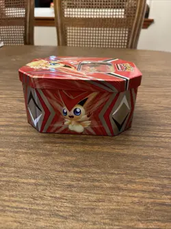 COMPLETE - 2011 Pokemon Trading Card Game Tin With 1 Card & Figure - Image 3