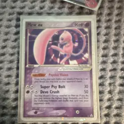 Mew ex EX Holon Phantoms Holo Rare Pokemon Card 2006 Basic HP90 Psychic - Image 1