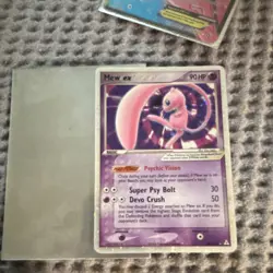 Mew ex EX Holon Phantoms Holo Rare Pokemon Card 2006 Basic HP90 Psychic - Image 2