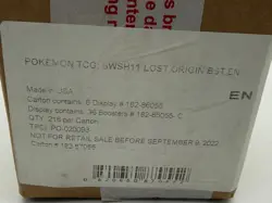 Pokemon TCG Sword & Shield Lost Origin Booster 6-Box Case SEALED SWSH11 - Image 3