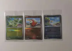 2025 Pokemon TCGS-CHN Gem Pack Promo118/SV-P 119/SV-P Sprigatito Lot*75 RP71 - Image 2