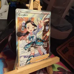 Candice 189/195 Silver Tempest Full Art Trainer Ultra Rare Holo Pokemon TCG MINT - Image 2