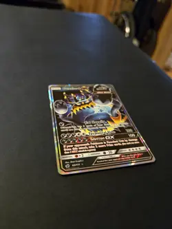 Pokemon Guzzlord GX Ultra Beast Full Art Holo 63/111 SM Crimson Invasion 210HP - Image 2