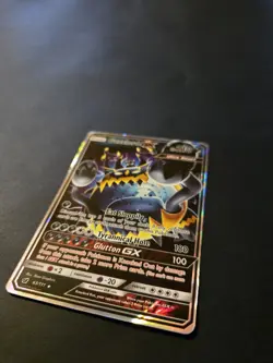 Pokemon Guzzlord GX Ultra Beast Full Art Holo 63/111 SM Crimson Invasion 210HP - Image 3