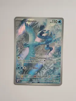 Pokemon TCG Sv09 Journey Together Articuno 161/159 Illustration Rare Holo - Image 1
