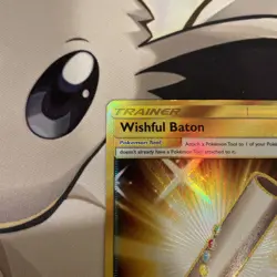 Wishful Baton (Secret) 121/111 Crimson Invasion Holo Sun & Moon Pokemon 2017 HP - Image 4