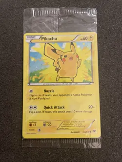 Pokemon Card - Pikachu XY 42/146 - Holo - Movie Promo - Factory Sealed NM-M - Image 1