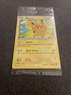 Pokemon Card - Pikachu XY 42/146 - Holo - Movie Promo - Factory Sealed NM-M - Image 2