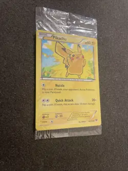 Pokemon Card - Pikachu XY 42/146 - Holo - Movie Promo - Factory Sealed NM-M - Image 3