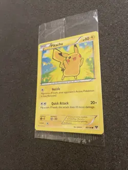 Pokemon Card - Pikachu XY 42/146 - Holo - Movie Promo - Factory Sealed NM-M - Image 4