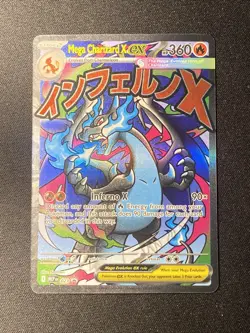Pokemon TCG Mega Charizard X ex Phantasmal Flames Double Rare Ultra Rare Promo - Image 4