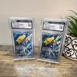 2x Pokemon CGC 10 Misty's Psyduck Art Rare Holo 071/063 Japanese/ Free Packs - Image 1