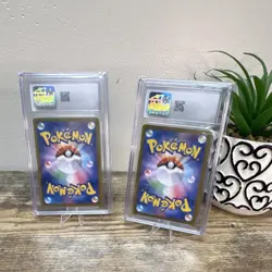 2x Pokemon CGC 10 Misty's Psyduck Art Rare Holo 071/063 Japanese/ Free Packs - Image 2