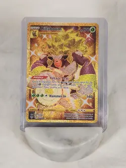 Pokemon Rillaboom Secret Rare Full Art Holo 197/189 Swsh03 Darkness Ablaze NM - Image 1