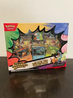 Pokemon Ascended Heroes First Partners Deluxe Pin Collection Sealed New - Image 1