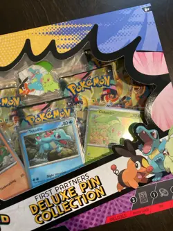 Pokemon Ascended Heroes First Partners Deluxe Pin Collection Sealed New - Image 5