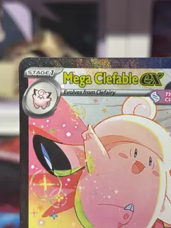 Pokemon 2026 Perfect Order Mega Clefable EX 119/088 Special Illustration Rare NM - Image 2