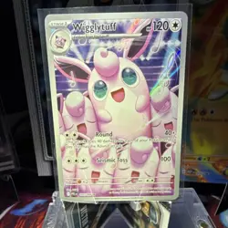 Pokemon Wigglytuff 105/094 Me02: Phantasmal Flames Illustration Rare Holo 120 HP - Image 1