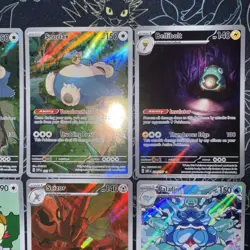 Pokemon Illustration Rare Card Lot Of 6- Scarlet & Violet Various Sets- TCG - Image 3