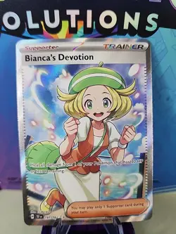 Bianca's Devotion 197/162 Pokemon TCG Temporal Forces Full Art Trainer - NM - Image 1