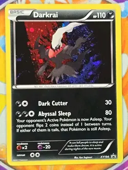 🔥Pokemon TCG DARKRAI Holo Black star Promo MYTHICAL COLLECTION XY194 Rare XY📈 - Image 1