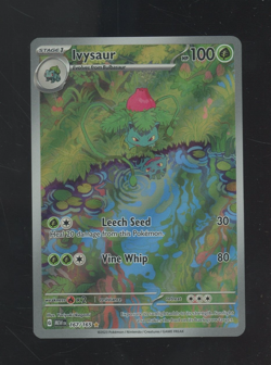 2023 Pokemon MEW En illustration Rare #167 Ivysaur - Image 1