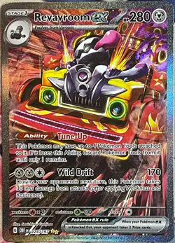 Revavroom ex Special Illustration Rare - 224/197 - Obsidian Flames Pokemon 2023 - Image 1