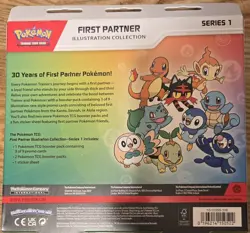 Pokemon First Partner Illustration Collection Series 1 Promo Booster Box English - Image 2